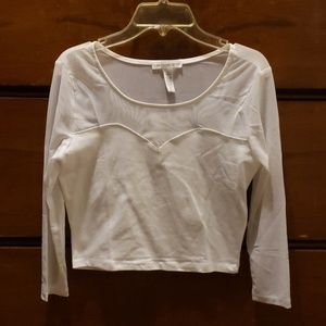 White mid rise top